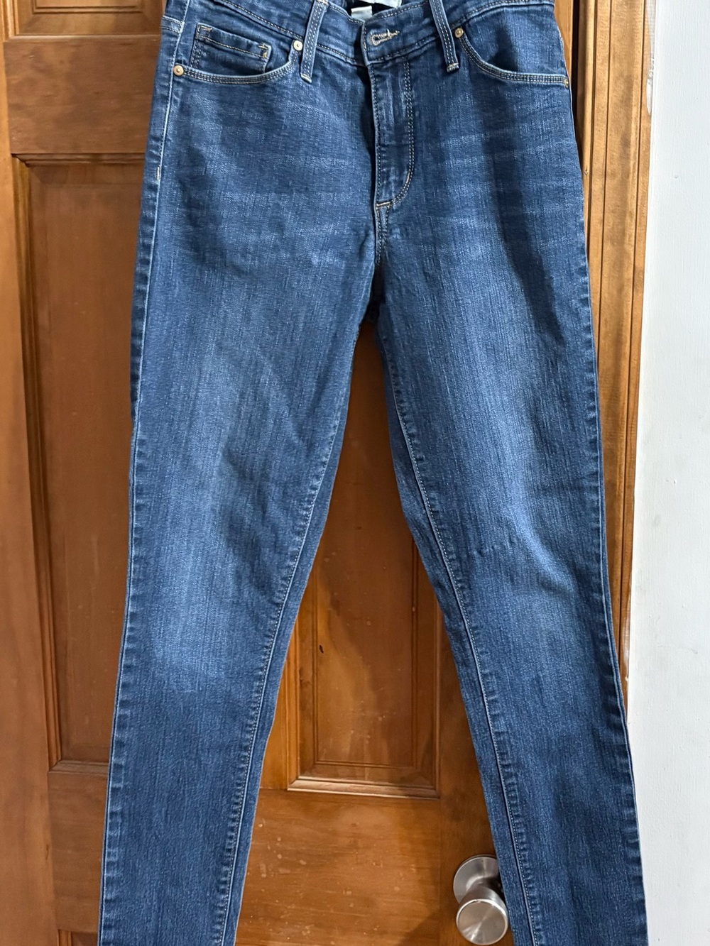 Vintage America Dark Blue Skinny Jeans